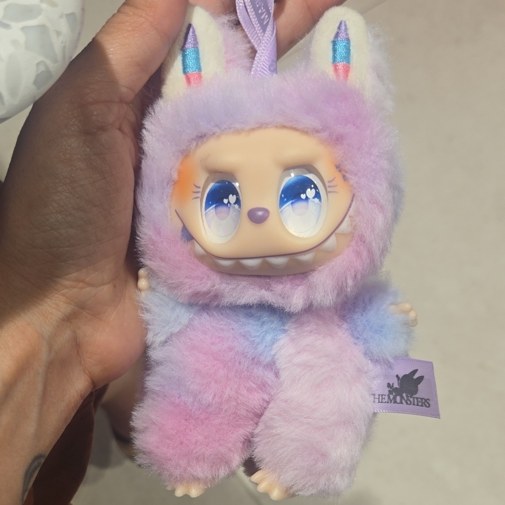 LaBuBu Pastel Plush Keychain